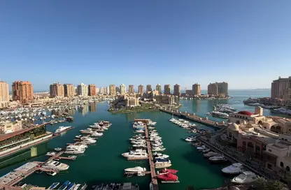 Apartment - 3 Bedrooms - 5 Bathrooms for rent in East Porto Drive - Porto Arabia - The Pearl Island - Doha