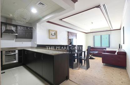 Apartment - Studio - 1 Bathroom for rent in East Porto Drive - Porto Arabia - The Pearl Island - Doha