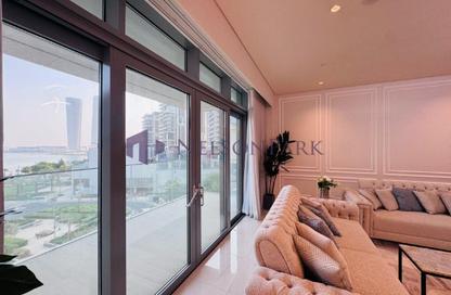 Apartment - 2 Bedrooms - 4 Bathrooms for rent in Seef Lusail Tower 1 - Seef Lusail - Lusail City - Lusail