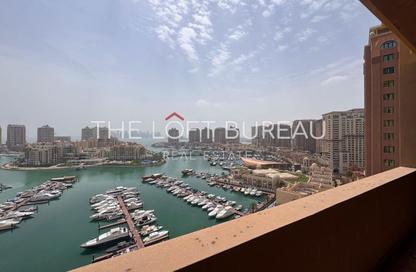 Apartment - 3 Bedrooms - 4 Bathrooms for rent in East Porto Drive - Porto Arabia - The Pearl Island - Doha