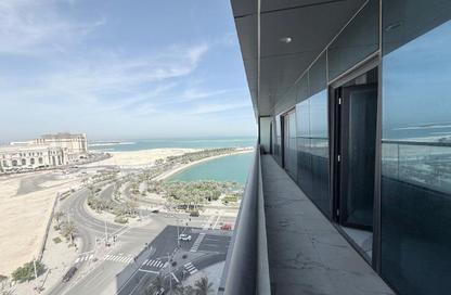 Apartment - 2 Bedrooms - 3 Bathrooms for rent in Lusail Marina Heights - Marina District - Lusail