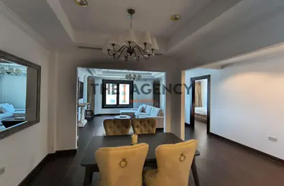 Apartment - 1 Bedroom - 2 Bathrooms for rent in Tower 24 - Porto Arabia - The Pearl Island - Doha