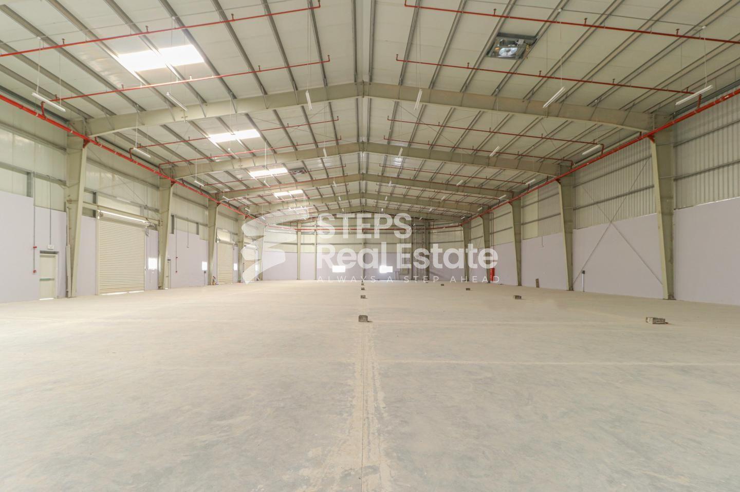 Spacious Warehouse for Rent in Industrial Area