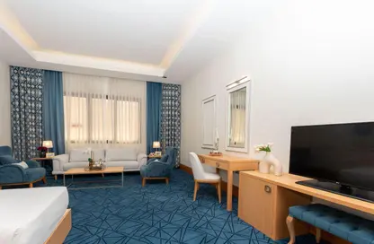 Apartment - Studio - 1 Bathroom for rent in Danat Al Sadd Tower - Al Sadd - Doha