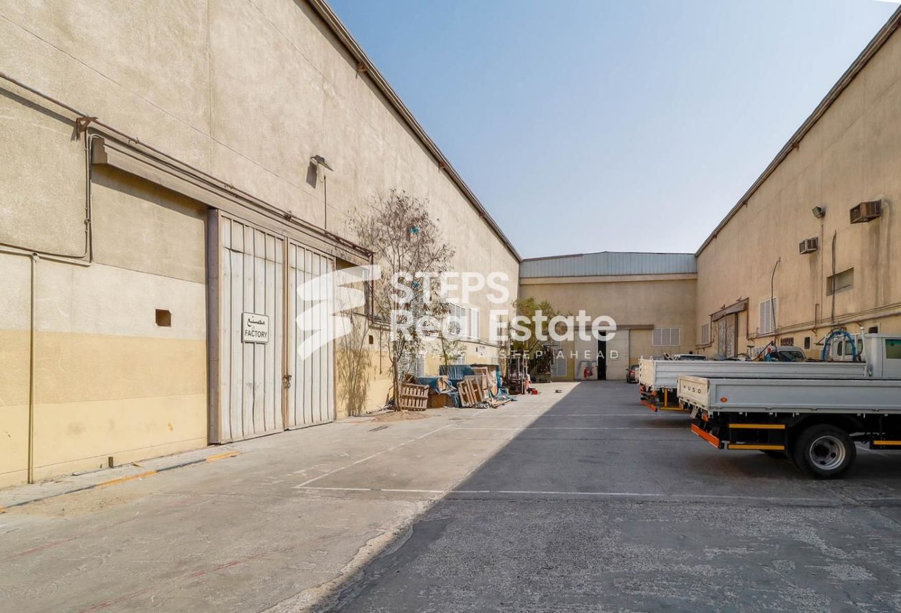 Spacious Warehouse for Rent in Industrial Area