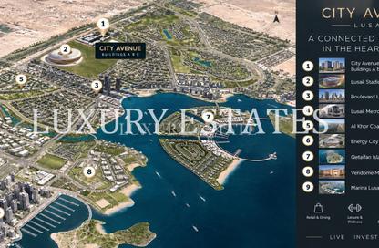 Apartment - 1 - 2 for sale in City Avenue Building B - City Avenue - Al Erkyah City - Lusail Apartment - 1 - 2 for sale in City Avenue Building B - City Avenue - Al Erkyah City - Lusail