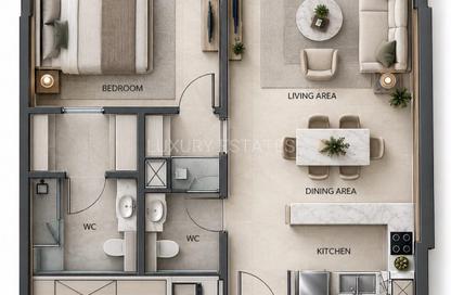 Apartment - 1 - 2 for sale in City Avenue Building B - City Avenue - Al Erkyah City - Lusail