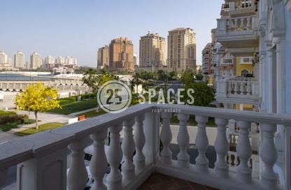 Apartment - 3 Bedrooms - 4 Bathrooms for rent in Carnaval - Qanat Quartier - The Pearl Island - Doha Apartment - 3 Bedrooms - 4 Bathrooms for rent in Carnaval - Qanat Quartier - The Pearl Island - Doha