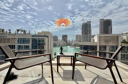 Apartment - 1 Bedroom - 2 Bathrooms for rent in Crystal Residence - Gewan Island - The Pearl Island - Doha