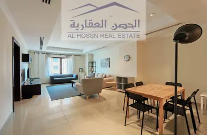 Apartment - 1 Bedroom - 2 Bathrooms for rent in Tuscan Tower - Porto Arabia - The Pearl Island - Doha