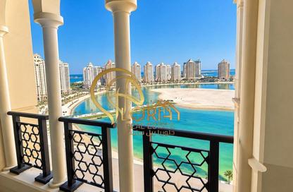 Apartment - 1 - 2 for rent in Viva East - Viva Bahriyah - The Pearl Island - Doha