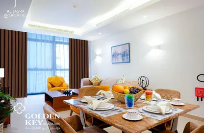 شقة - غرفة نوم - 2 حمامات للايجار في لوسيل ريسيدينس - منطقة المارينا - الوسيل