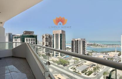 Apartment - 1 Bedroom - 2 Bathrooms for rent in Lusail Marina Heights - Marina District - Lusail