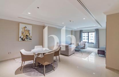 Apartment - 1 Bedroom - 2 Bathrooms for rent in East Porto Drive - Porto Arabia - The Pearl Island - Doha