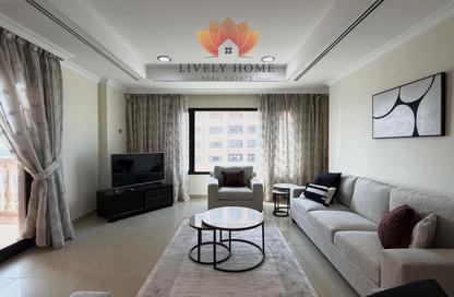 Apartment - 1 - 2 for rent in East Porto Drive - Porto Arabia - The Pearl Island - Doha
