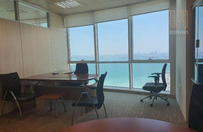 Office Space - Studio - 2 Bathrooms for rent in West Bay Tower - West Bay - West Bay - Doha