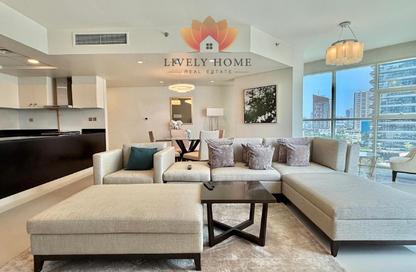 Apartment - 2 - 3 for rent in Burj DAMAC Marina - Marina District - Lusail