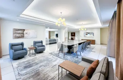 Penthouse - 5 Bedrooms - 7 Bathrooms for rent in Legtaifiya Lagoon - West Bay - Doha