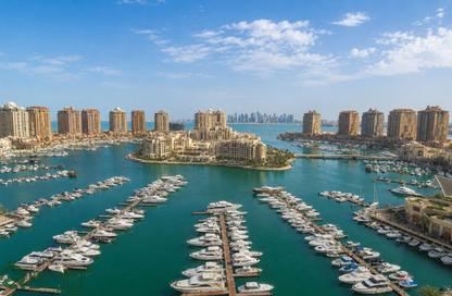 Apartment - Studio - 1 Bathroom for rent in East Porto Drive - Porto Arabia - The Pearl Island - Doha