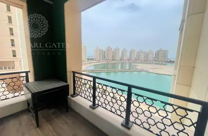Apartment - 1 Bedroom - 2 Bathrooms for rent in Viva East - Viva Bahriyah - The Pearl Island - Doha Apartment - 1 Bedroom - 2 Bathrooms for rent in Viva East - Viva Bahriyah - The Pearl Island - Doha