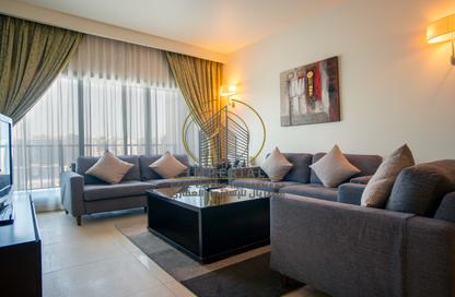 Apartment - 1 Bedroom - 2 Bathrooms for rent in Musheireb Tower - Musheireb - Musheireb - Doha Apartment - 1 Bedroom - 2 Bathrooms for rent in Musheireb Tower - Musheireb - Musheireb - Doha