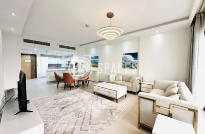 Apartment - 1 Bedroom - 1 Bathroom for rent in Lusail Residence - Marina District - Lusail