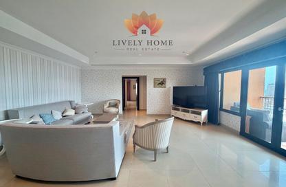 Apartment - 2 - 3 for rent in East Porto Drive - Porto Arabia - The Pearl Island - Doha