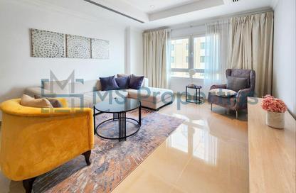 Apartment - 1 Bedroom - 2 Bathrooms for rent in East Porto Drive - Porto Arabia - The Pearl Island - Doha