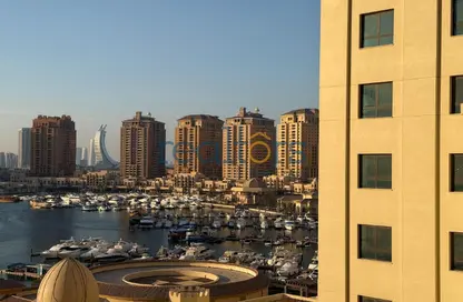 شقة - غرفة نوم - 2 حمامات للبيع في برج 24 - بورتو أرابيا - جزيرة اللؤلؤة - الدوحة