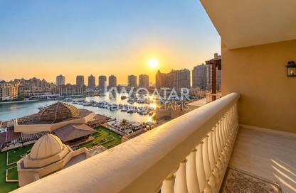 Apartment - 4 - 5 for rent in East Porto Drive - Porto Arabia - The Pearl Island - Doha