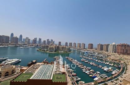 Apartment - 2 Bedrooms - 3 Bathrooms for rent in West Porto Drive - Porto Arabia - The Pearl Island - Doha