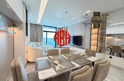 Apartment - 2 Bedrooms - 4 Bathrooms for rent in Lusail Marina Heights - Marina District - Lusail