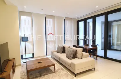 Apartment - 1 Bedroom - 2 Bathrooms for rent in Musheireb Tower - Musheireb - Musheireb - Doha