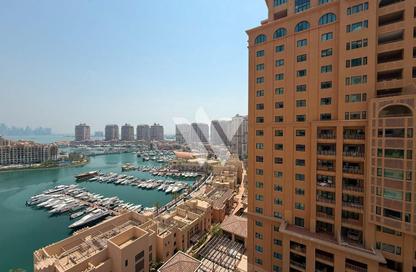 Apartment - 1 Bedroom - 2 Bathrooms for rent in West Porto Drive - Porto Arabia - The Pearl Island - Doha Apartment - 1 Bedroom - 2 Bathrooms for rent in West Porto Drive - Porto Arabia - The Pearl Island - Doha