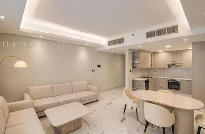 Apartment - 2 Bedrooms - 3 Bathrooms for rent in Lusail Residence - Marina District - Lusail