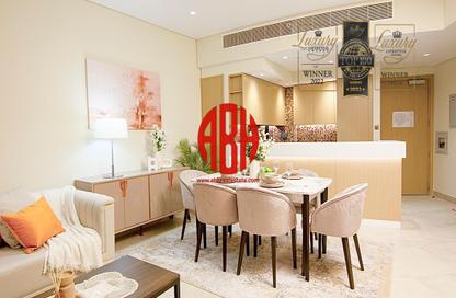 Apartment - 2 - 2 for rent in Lusail Marina Heights - Marina District - Lusail