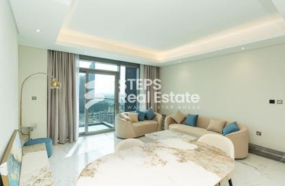 Apartment - 2 - 3 for sale in Lusail Marina Heights - Marina District - Lusail