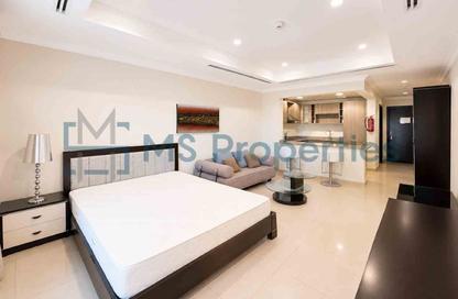 Apartment - Studio - 1 Bathroom for rent in West Porto Drive - Porto Arabia - The Pearl Island - Doha