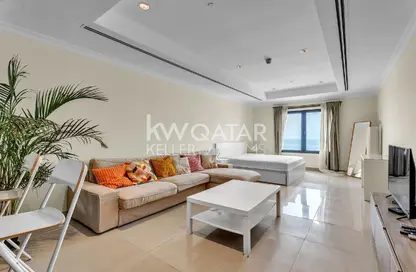 شقة - 1 حمام للايجار في بورتو أرابيا - جزيرة اللؤلؤة - الدوحة