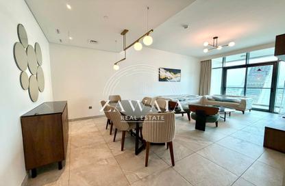 Apartment - 2 Bedrooms - 4 Bathrooms for rent in Lusail Marina Heights - Marina District - Lusail