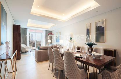 Duplex - 2 Bedrooms - 4 Bathrooms for rent in Abraj Bay - Abraj Quartiers - The Pearl Island - Doha