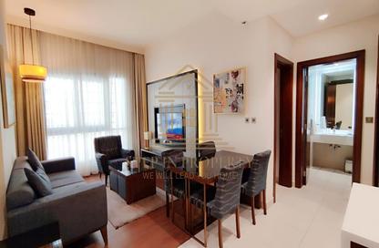 Hotel Apartments - 1 Bedroom - 2 Bathrooms for rent in Al Sadd Road - Al Sadd - Doha