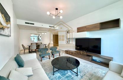 Apartment - 3 Bedrooms - 4 Bathrooms for rent in Lusail Marina Heights - Marina District - Lusail