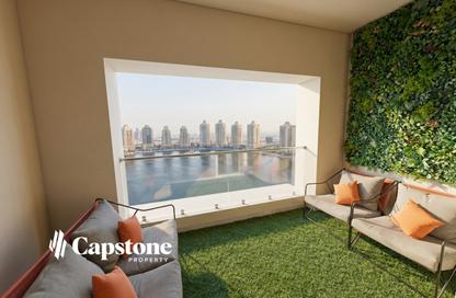 Apartment - 1 - 2 for rent in Al Mutahidah Tower - Viva Bahriyah - The Pearl Island - Doha