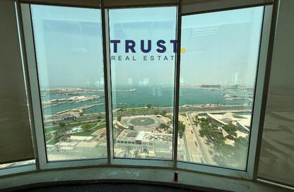 Office Space - Studio - 2 Bathrooms for rent in Corniche Road - Corniche Road - Doha