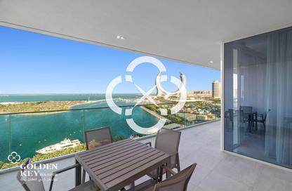 Apartment - 2 Bedrooms - 3 Bathrooms for rent in Jawharat Lusail - Marina District - Lusail