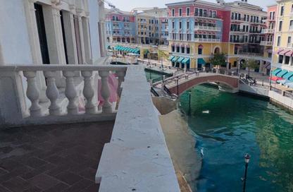 Apartment - 1 - 2 for rent in Qanat Quartier - The Pearl Island - Doha