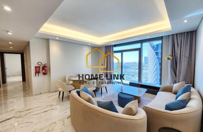 Apartment - 2 Bedrooms - 3 Bathrooms for rent in Lusail Marina Heights - Marina District - Lusail