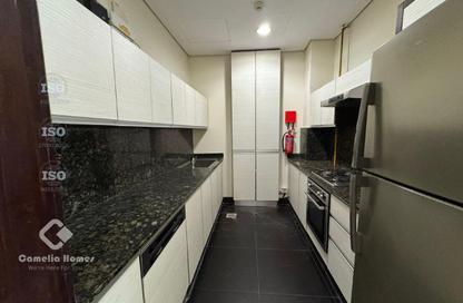 Apartment - 2 Bedrooms - 3 Bathrooms for rent in Lusail Marina Heights - Marina District - Lusail