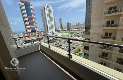 Apartment - 2 Bedrooms - 3 Bathrooms for rent in Lusail Marina Heights - Marina District - Lusail
